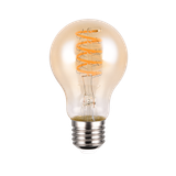 Bulb LED E27 filament classic 7W 400lm 1800K amber switch dimmer