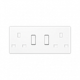 Centre plate 2-gang A2172KOSWPL