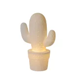 CACTUS Table Lamp Ceramic E14 H30.5 O20cm White