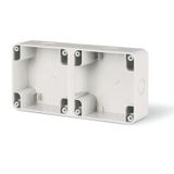 2 gang M95x2 surface mounting box