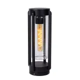 Lucide GARLAND - Table lamp Outdoor - Ø 15,1 cm - 1xE27 - IP44 - Black