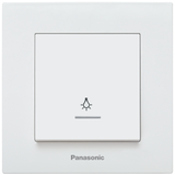 Karre Plus White (Quick Connection) Illuminated Light Switch