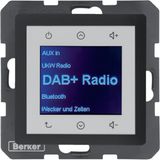 Radio Touch  UP DAB+, Bluetooth Q.x anthracite velvety