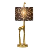 Lucide EXTRAVAGANZA MISS TALL - Table lamp - Ø 25 cm - 1xE27 - Matt Gold / Brass