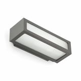 NATRON DARK GREY WALL LAMP 1 X E27 100W