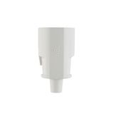 Compact connector, SCHUKO, PP, grey, IP20, Typ 1565