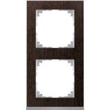 M-Pure Decor 2-gang frame Wenge