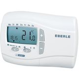 Digital clock thermostat, room controller 7...32C, 230V, 1 changeover contact, potential-free, 16A,