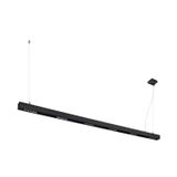 Q-LINE PD, LED Indoor pendant light, 2m, BAP, black, 4000K