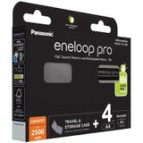 Eneloop Pro BK-3HCDEC AA 2500mAh BL4 incl. Akkubox