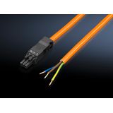 SZ Connection cable, for power supply, 3-pole, 100-240 V, L: 3000 mm