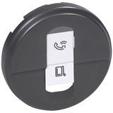 SINGLE RJ 45 COVER GRAPHITE