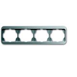 1724-266 Cover Frame alpha titanium