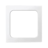 Central plate for light signal insert, polar white, system M