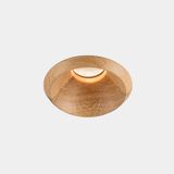 Downlight Play Raw Oak 15W Oak wood IP54