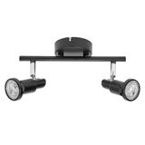 LED SPOT BLACK 2 X 3.4W 927 DIM