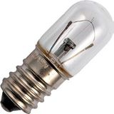 E14 T16x45 24V 250mA 6W C-2V 2Khrs Clear