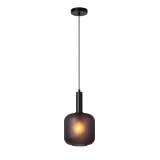 ELOISE Pendant light-Black-Ø21-1xE27-40W-Glass