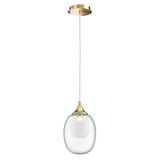 Modern Aura Pendant lamp Brass