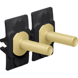 Niko Toggle set for double switch functions, alu gold