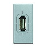 USB socket Axolute aluminium