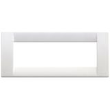 Classica plate 6M techn. bright white