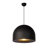 Lucide AKRON - Pendant light - Ø 50 cm - 1xE27 - Black