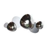 Modern Jack-stone Wall Lamp Nickel