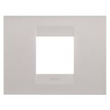 GEO PLATE - IN PAINTED TECHNOPOLYMER - 2 MODULES - NATURAL BEIGE - CHORUSMART