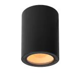 Lucide VOLANTIS - Ceiling spotlight Outdoor - Ø 10,8 cm - 1xE27 - IP54 - Black