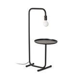 GUEST FLOOR LAMP BLACK 1xE27