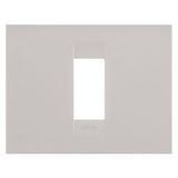 GEO PLATE - IN PAINTED TECHNOPOLYMER - 1 MODULE - NATURAL BEIGE - CHORUSMART