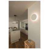 PLASTRA, wall light, LED, 3000K, round, white plaster