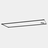 Lineal lighting system Apex Rectangular Surface 1125mm x 3150mm 96W LED warm-white 3000K CRI 90 ON-OFF Black IP20 8336lm