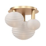 Modern Reels Ceiling lamp Gold