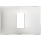 CLASSIA - COVER PLATE 1P CENTERED ICE SATIN