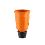 Hightech connector, French/Belgian, Elamid, orange, IP20, Typ 1580