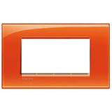 LL - cover plate 4P deep orange