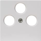 Antenna cover plate for antenna socket T