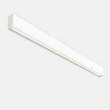 Lineal lighting system Infinite Pro 1136mm Surface Batwing 17.08W LED warm-white 3000K CRI 80 ON-OFF Grey IP40 2627lm