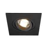 NEW TRIA XL SQUARE GU10 Downlight, matt black