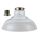 Cloche Glass Shade Clear