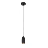 EVORA Pendant light-Black-Ø10-1xGU10-35W-Metal