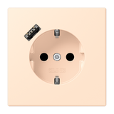 SCHUKO socket with USB charger LC32123 LC1520-18A238