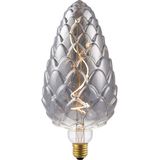 LED E27 Fila XXL FleX Pine-Cone 120x250 230V 100Lm 4W 822 AC Smoke Dim