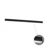 Linear Ceiling L2260 3000K Black Microprismatic Di