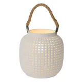 SAFIYA Table lamp E14 25W H16.4cm White