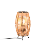 Inga table lamp E27 rattan