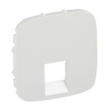 Cover plate Valena Allure - RJ 45/RJ 11 socket - pearl