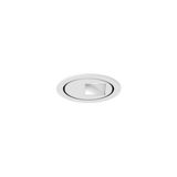 Lunis 11 micro round, wallwasher, Light colour 940, ON/OFF, Ø114